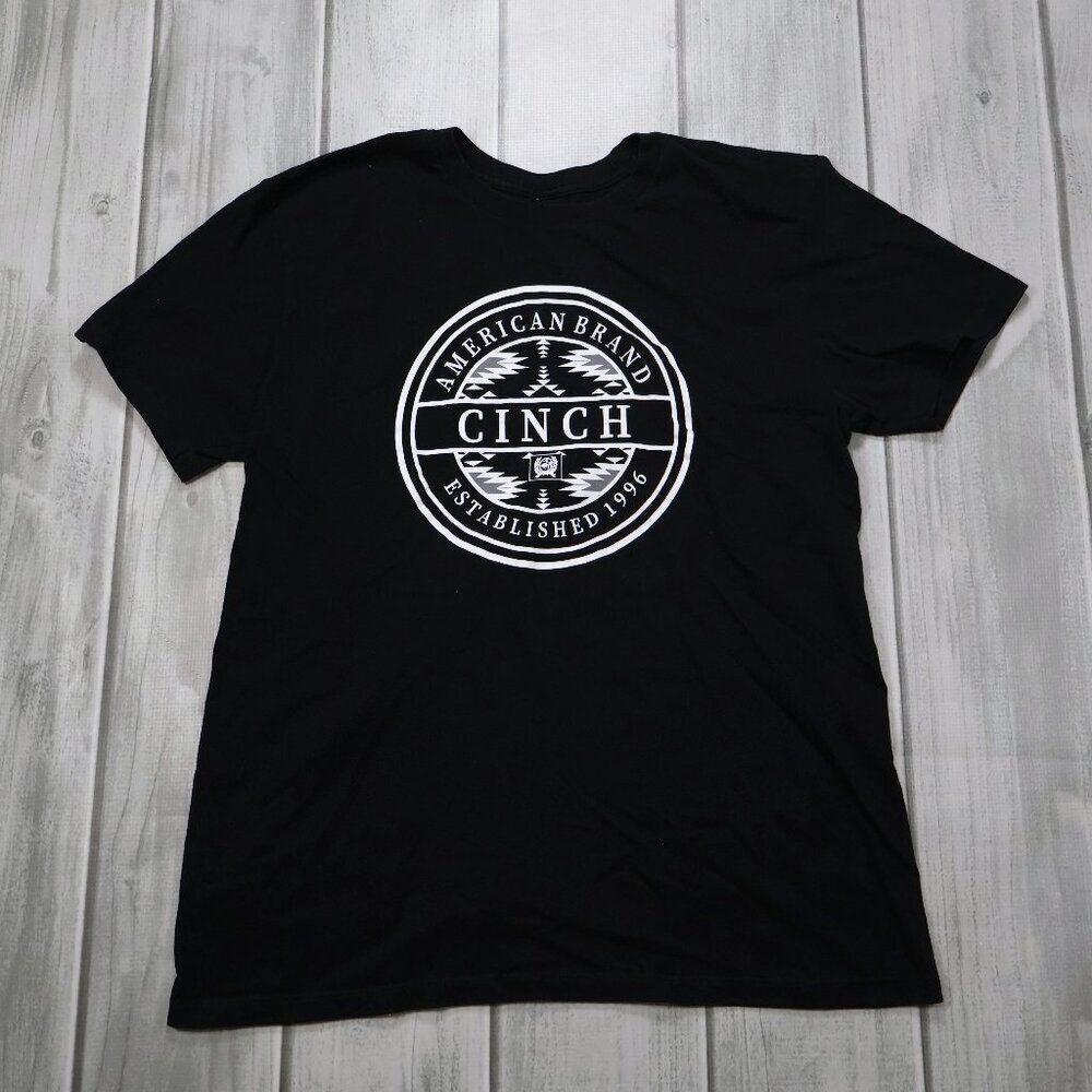 CINCH Men's American Brand CINCH Tee - Black